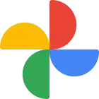 Logo de la plateforme Google Photos