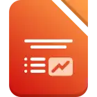 Description de l'image LibreOffice 7.5 Impress Icon.svg.