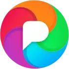 Description de l'image Pixelfed logo multicolor (September 2018).svg.