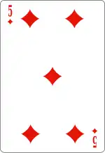 Cinq de carreau