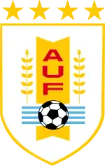 alt=Écusson de l' Équipe d'Uruguay