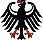 alt=Écusson de l' Équipe d'Allemagne olympique