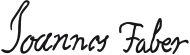 signature de Giovanni Faber