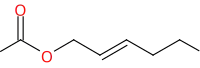 Image illustrative de l’article Acétate de trans-hex-2-ènyle