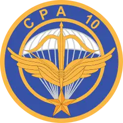 Image illustrative de l’article Commando parachutiste de l'air no 10