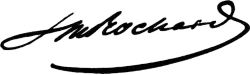 signature d'Émile Rochard