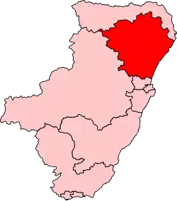 Carte de la circonscription