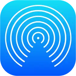 Description de l'image Airdrop.svg.