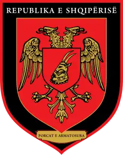 Emblème des Forces armées de la république d'Albanie