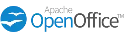 Description de l'image Apache OpenOffice logo and wordmark (2014).svg.