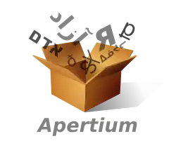 Description de l'image Apertium logo.svg.