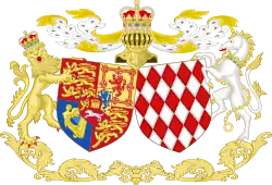 Description de l'image Armoiries de Caroline de Monaco princesse de Hanovre.svg.