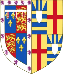 Description de l'image Arms of Anne de Mortimer, Countess of Cambridge.svg.