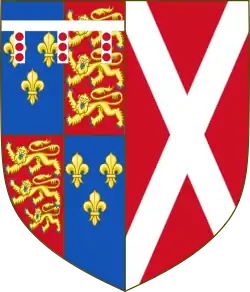 Description de l'image Arms of Cecily Neville, Duchess of York.svg.