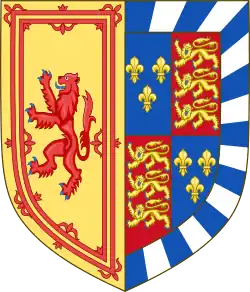 Description de l'image Arms of Joan Beaufort.svg.
