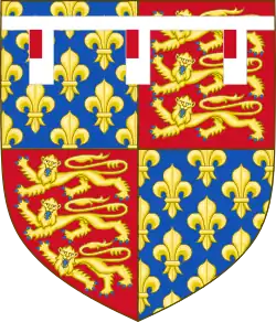 Description de l'image Arms of Lionel of Antwerp, 1st Duke of Clarence.svg.