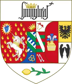 Description de l'image Arms of the House of Borromeo.svg.