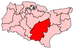 Carte de la circonscription