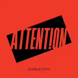 Description de l'image Attention (Charlie Puth song) single cover.svg.