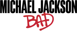 Description de l'image Bad album logo.svg.