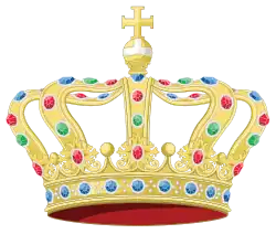 Description de l'image Bavarian Royal Crown.svg.