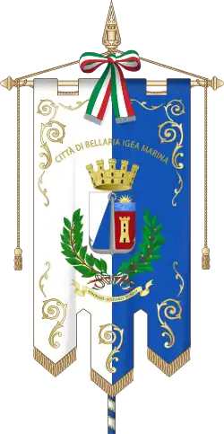 Drapeau de Bellaria-Igea Marina