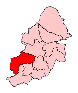 Carte de la circonscription