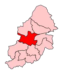 Carte de la circonscription