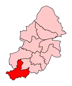 Carte de la circonscription