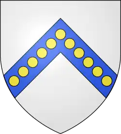Blason de l'abbaye Saint-Paul de Soissons.