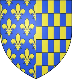 Blason abbaye Saint-Prix.
