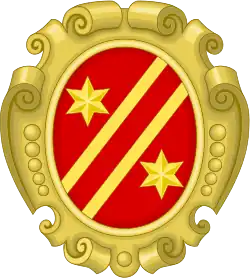 Description de l'image Blason fam fr Bonaparte ornamented.svg.