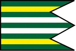 Drapeau de Blatná na Ostrove