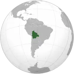 Description de l'image Bolivia (orthographic projection).svg.