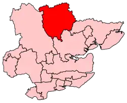 Carte de la circonscription