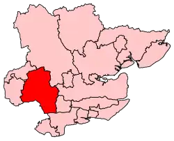 Carte de la circonscription