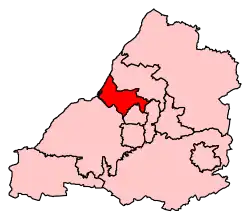 Carte de la circonscription