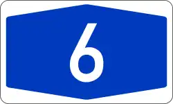 Logo de la Bundesautobahn.