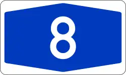 Logo de la Bundesautobahn.