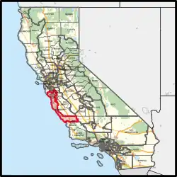 Description de l'image California's 19th congressional district (since 2023).svg.