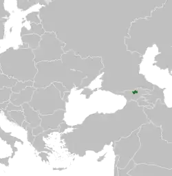 Description de l'image Carte de l'Ossétie du Sud.svg.