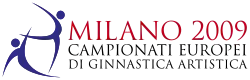 Description de l'image Championnat d'Europe de gymnastique artistique 2009 logo.svg.