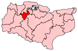 Carte de la circonscription