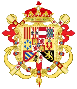 Description de l'image Coat_of_Arms_of_Antonio_Pascual,_Infante_of_Spain.svg.