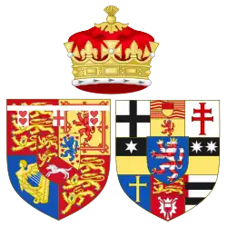 Description de l'image Coat of Arms of Augusta, Duchess of Cambridge.svg.