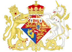 Description de l'image Coat of Arms of Augusta Sophia of the United Kingdom.svg.