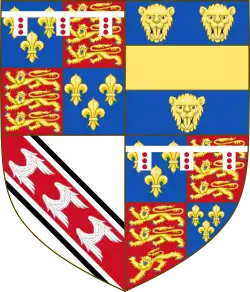 Description de l'image Coat of Arms of Edmund de la Pole, 3rd Duke of Suffolk.svg.