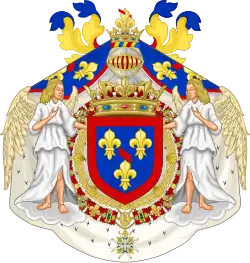 Description de l'image Coat of Arms of François-Louis de Bourbon-Conti.svg.