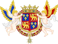 Description de l'image Coat of Arms of Gonzalo, Duke of Aquitaine.svg.