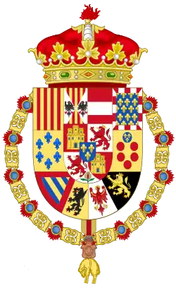 Description de l'image Coat of Arms of Infante Gonzalo of Spain.svg.